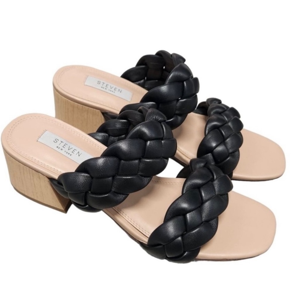 STEVEN by Steve Madden Beliza Sandal Black Size 9.5